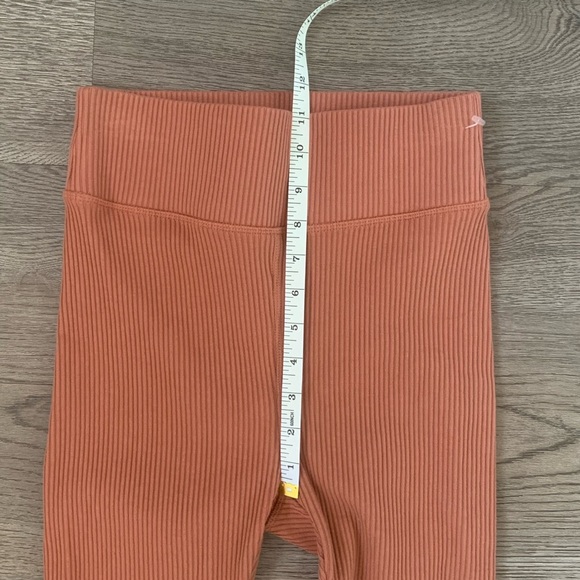 Madewell MWL Sweater Ribbed Leggings - Size S - Warm Umber - NWT - Picture 7 of 9